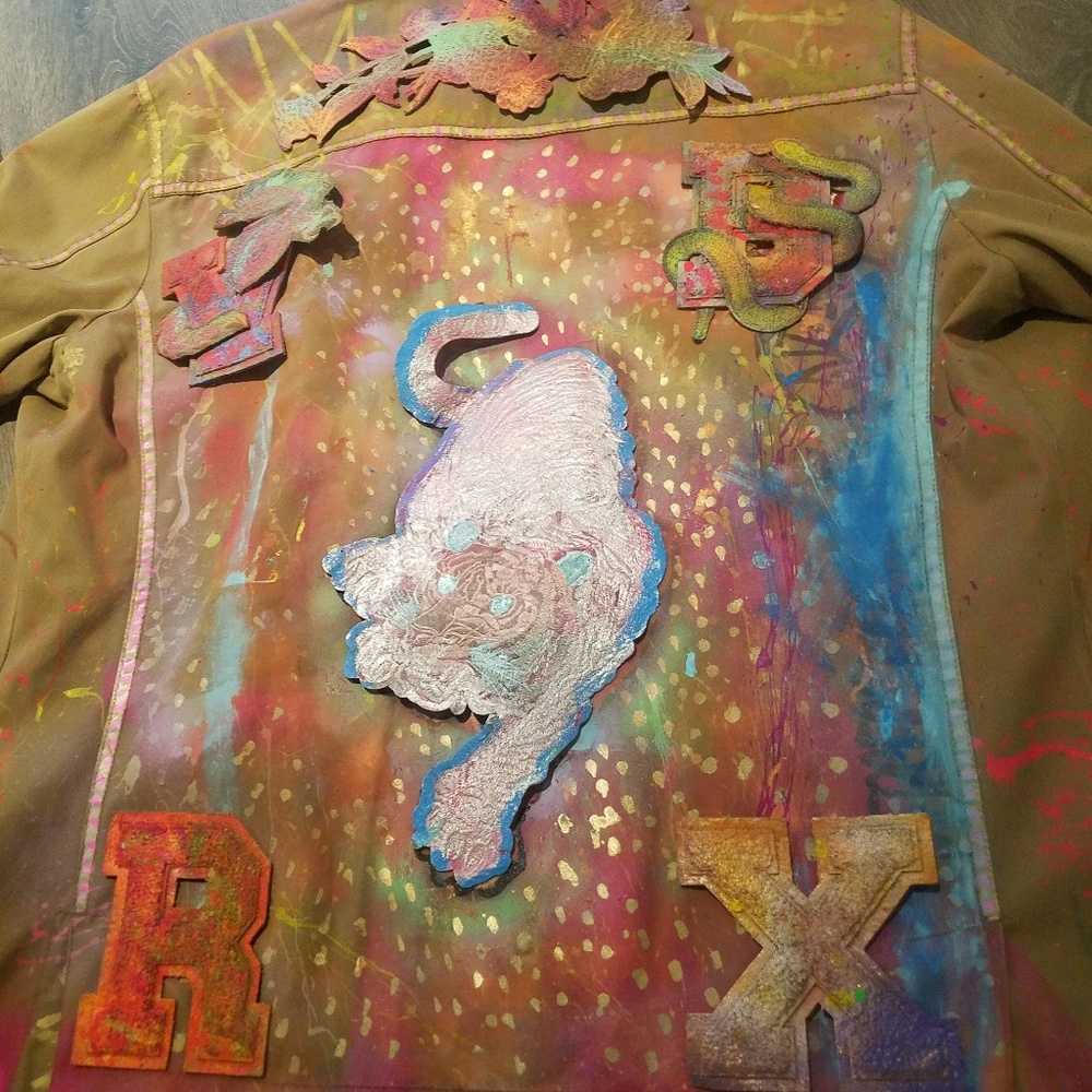 VbRx Upcycled Vintage Military Field Jacket